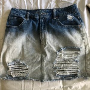 Forever 21 denim skirt